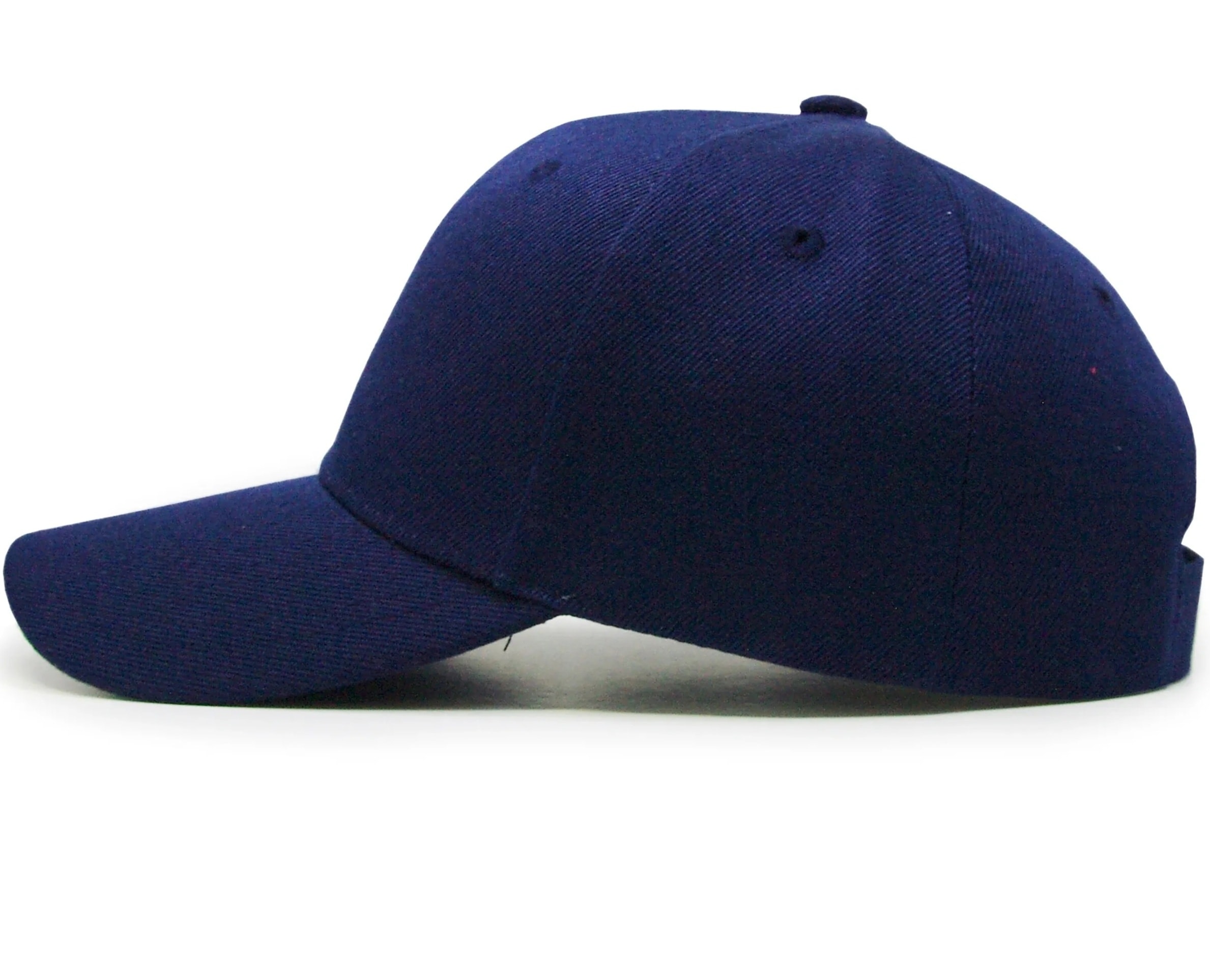 Custom embroidered cap with stitched logo